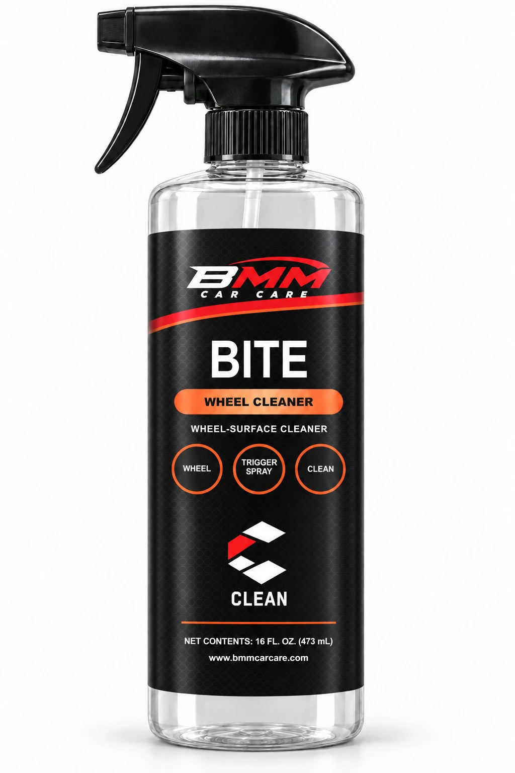 BMM BITE Wheel Cleaner bottle