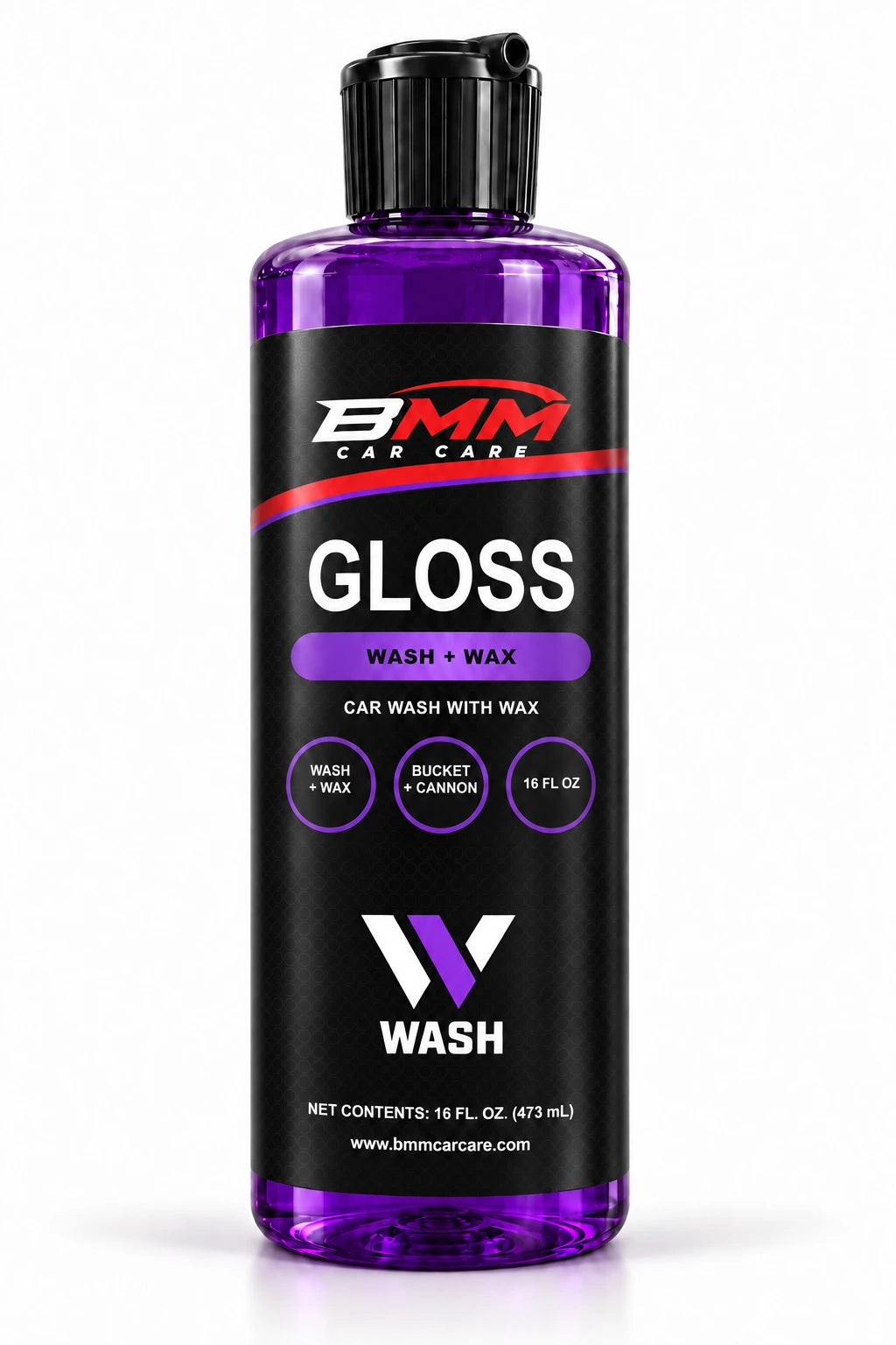 BMM GLOSS Wash + Wax bottle