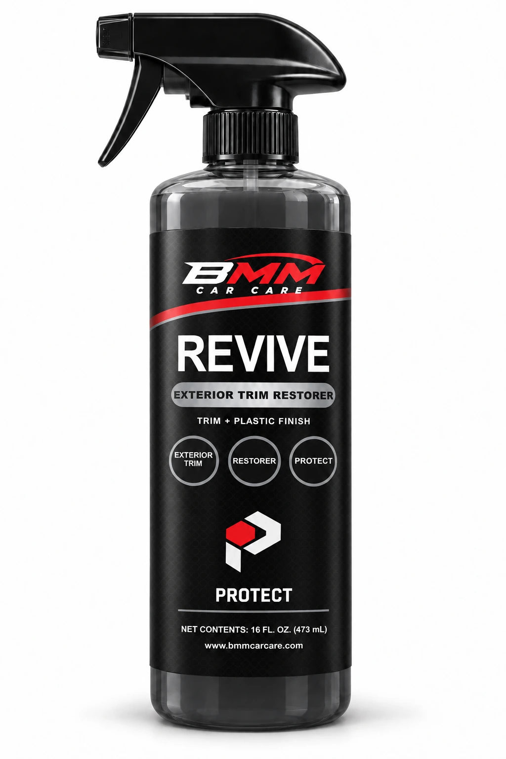 BMM REVIVE Exterior Trim Restorer bottle