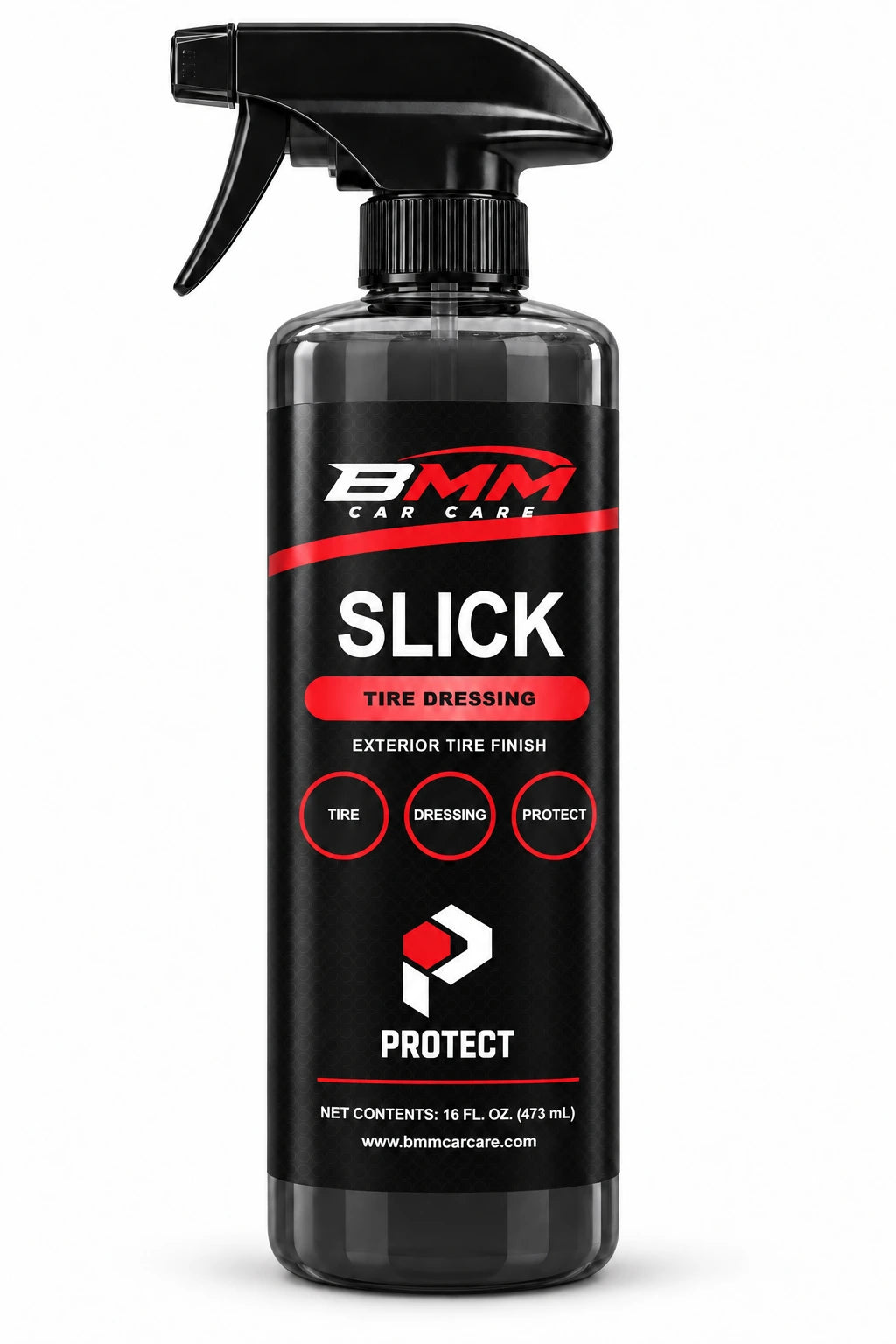 BMM SLICK Tire Dressing bottle